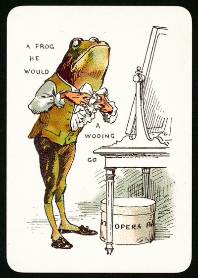 A Frog He Would A Wooing Go by English School