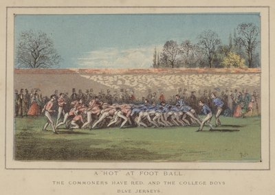A "Hot" at Foot Ball by English School