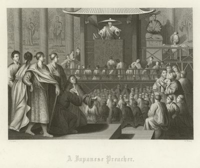 A Japanese Preacher by English School