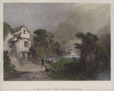 A Mill on the Llanberris by English School