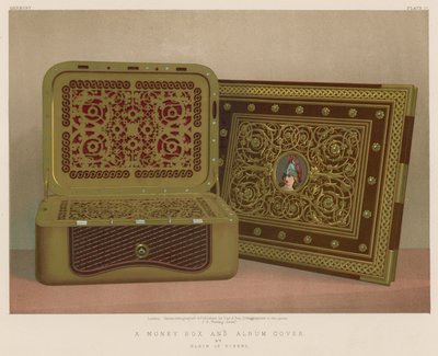A Money Box and Album Cover by Klein of Vienna by English School