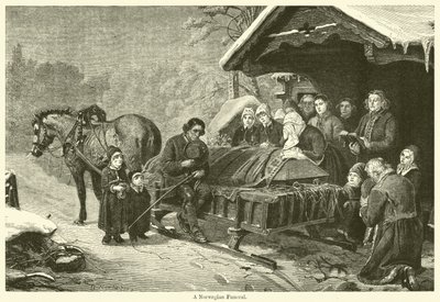 A Norwegian Funeral by English School