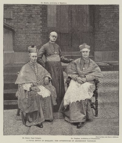 A Papal Envoy in England, the Investiture of Archbishop Vaughan by English School
