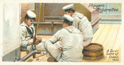 A Quiet Game of Cards by English School