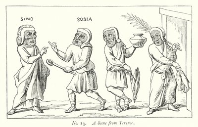A Scene from Terence by English School