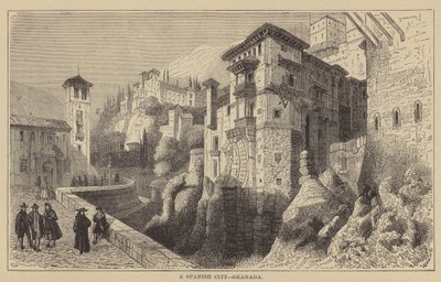 A Spanish City, Granada by English School