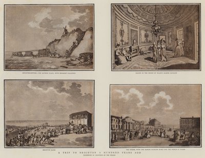A Trip to Brighton a Hundred Years ago by English School