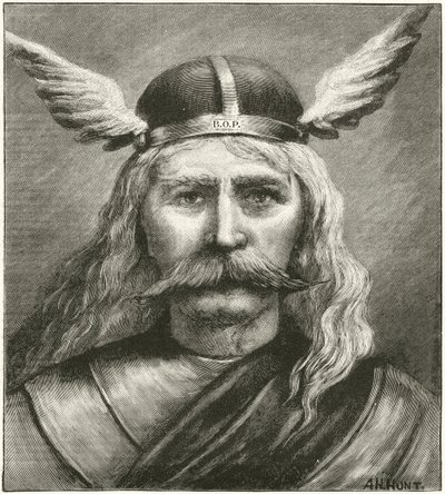 A Viking by English School
