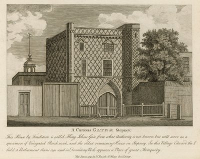 A Curious Gate at Stepney by English School