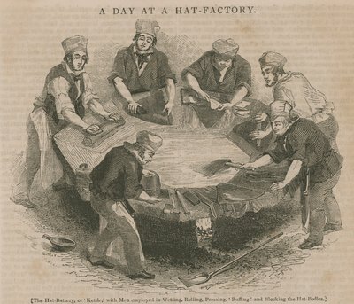 A Day at a Hat Factory by English School