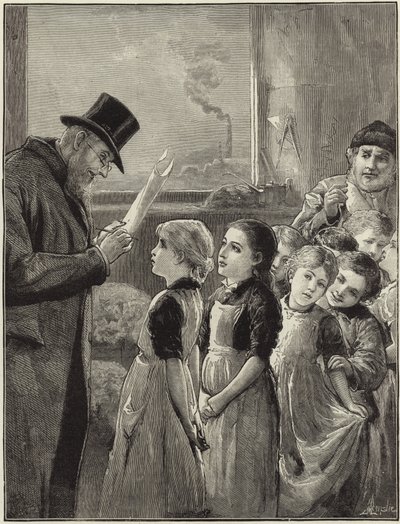 A Government Inspector Visiting a Factory by English School