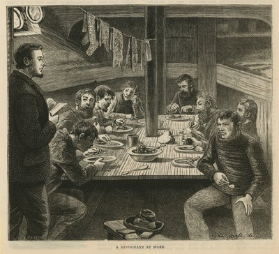 A Missionary at Work by English School