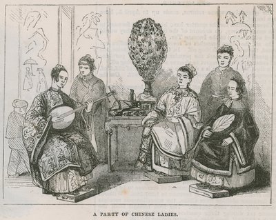 A Party of Chinese Ladies; A Visit to the Chinese Collection by English School