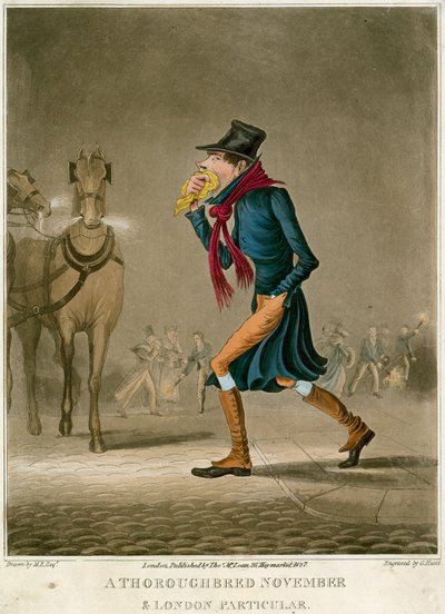 A Thoroughbred November & London Particular by English School