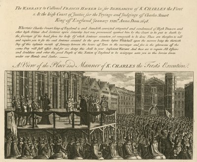A view of the place and manner of King Charles I