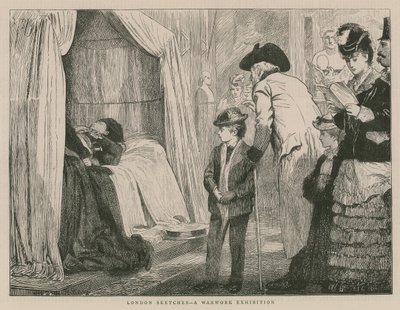 A Waxworks Exhibition by English School
