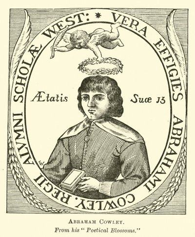 Abraham Cowley by English School