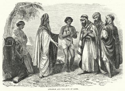 Abraham and the Sons of Heth by English School