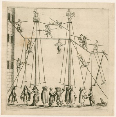 Acrobats by English School