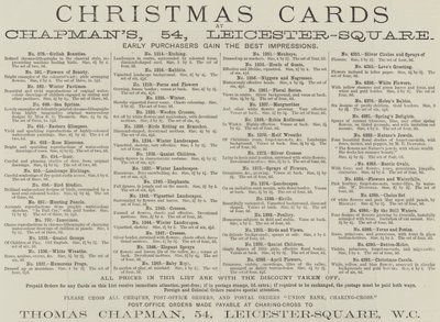 Advertisement, Chapman