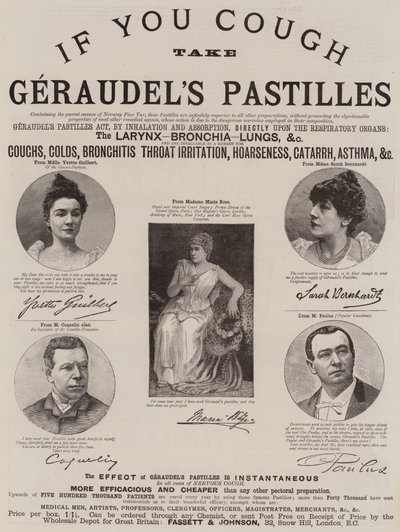 Advertisement, Geraudel