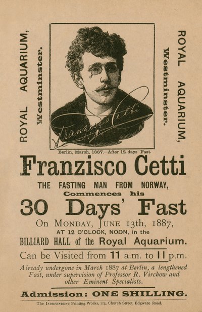 Advertisement for Franzisco Cetti by English School