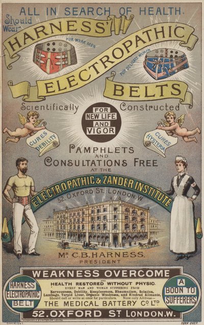 Advertisement for Harness
