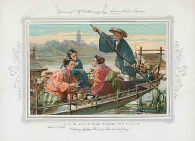 Advertisement for Hornimans Tea by English School
