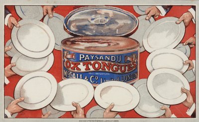 Advertisement for Paysandu Ox Tongues by English School