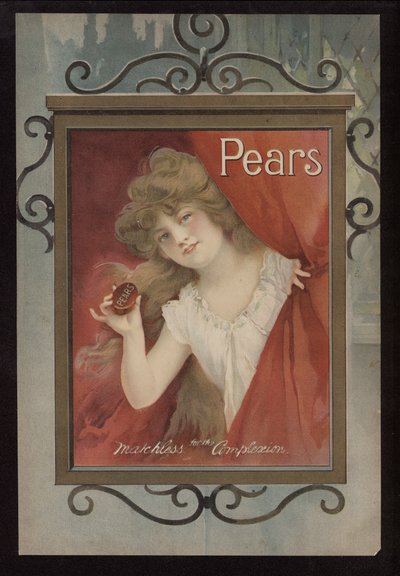 Advertisement for Pears Soap by English School