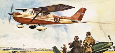 Aeroplane Flying in the King
