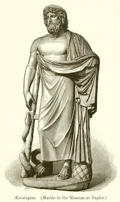Aesculapius by English School