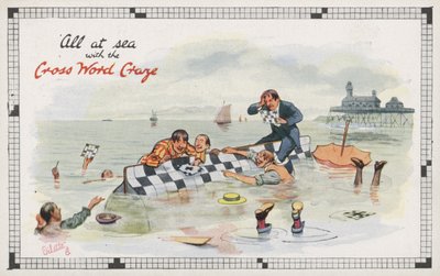 All at sea with the Cross Word Craze by English School