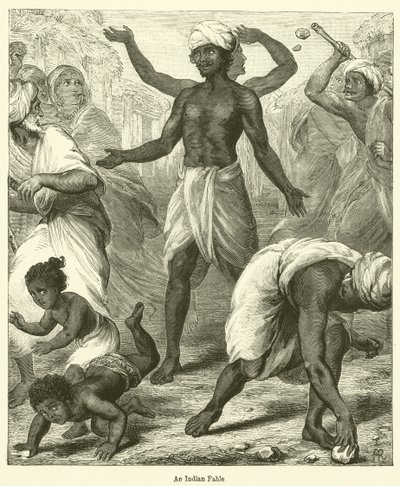 An Indian Fable by English School