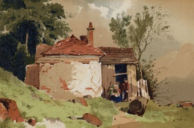 An Old Hut by English School