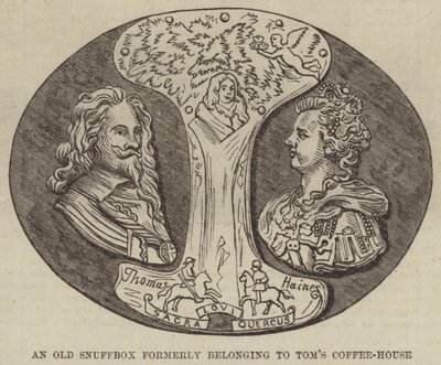 An Old Snuffbox Formerly Belonging to Tom