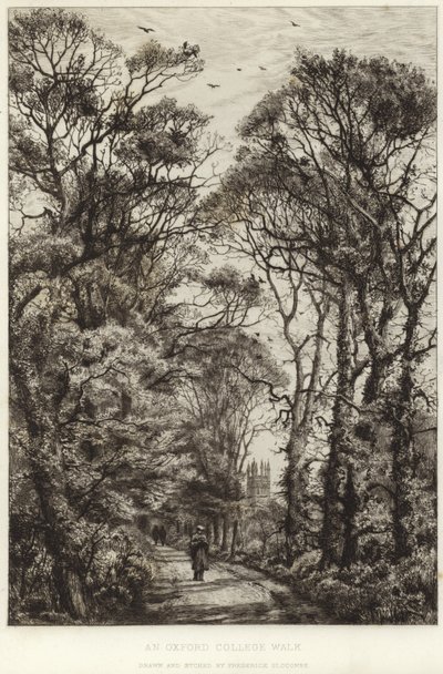 An Oxford College Walk by English School