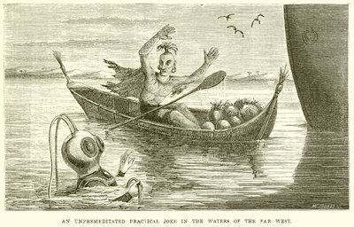 An Unpremeditated Practical Joke in the Waters of the Far West by English School