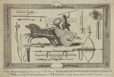 An exact representation of a curious collection of remarkable weapons by English School