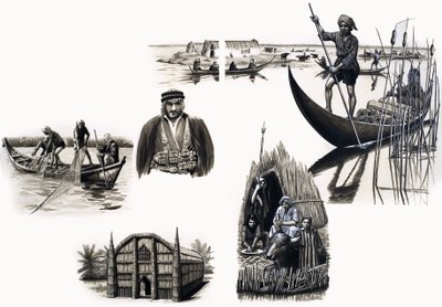 Ancient Peoples of the World: Men of the Home-Made Islands by English School