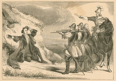 Andrew Hislop shot by Claverhouse by English School