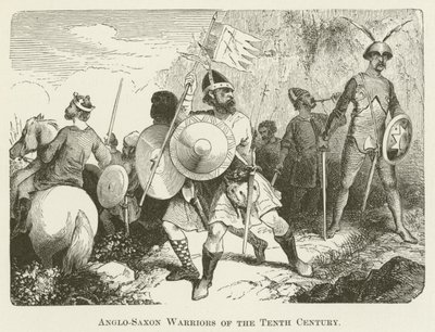 Anglo-Saxon Warriors of the Tenth Century by English School