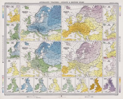Anomalous Weather, Europe and British Isles by English School
