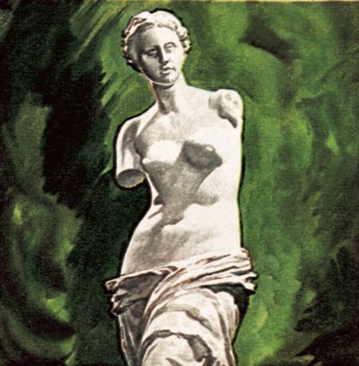 Aphrodite of Melos, or Venus of Milo by English School