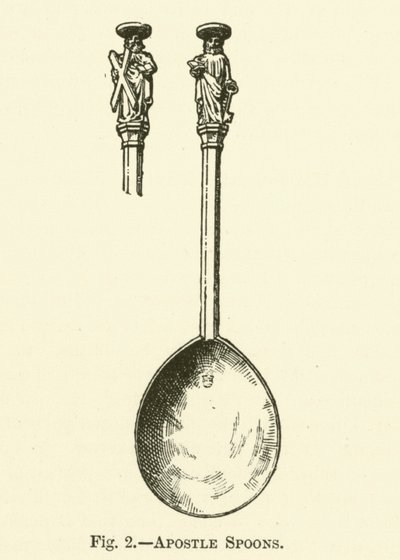 Apostle Spoons by English School