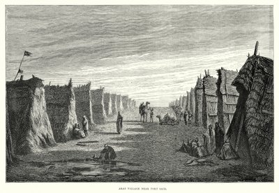 Arab Village near Port Said by English School