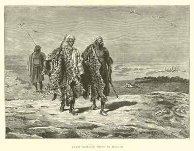 Arabs Bringing Skins to Market by English School