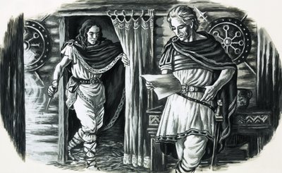 Arminius, a German Prince Captured by the Romans Who Later Liberated Germany by English School
