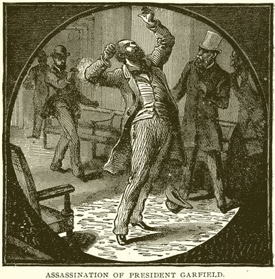 Assassination of President Garfield by English School