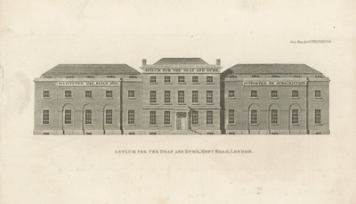 Asylum for the Deaf and Dumb by English School